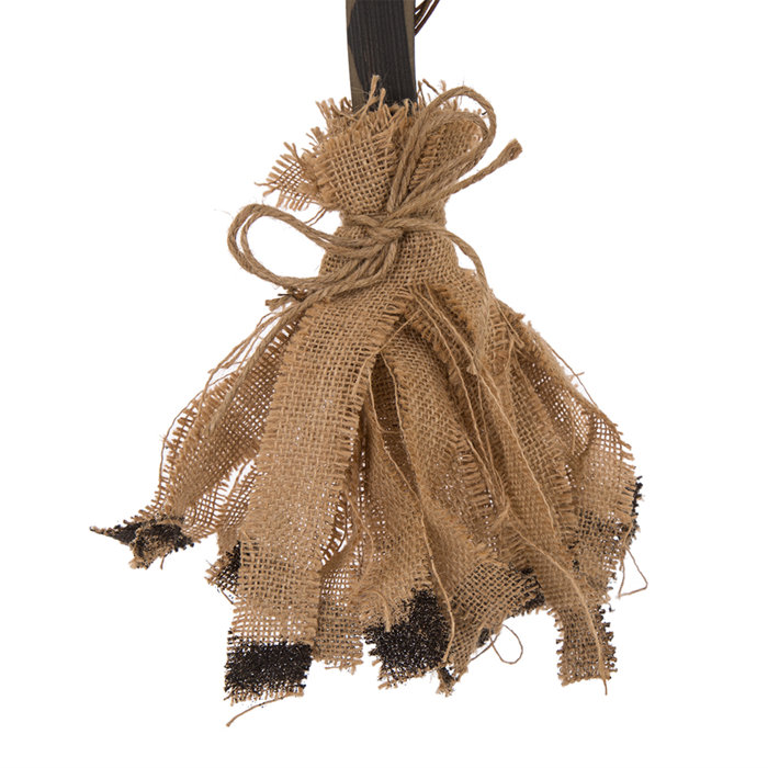 The Holiday Aisle® Iron/Wooden Broom Wall Decor & Reviews Wayfair